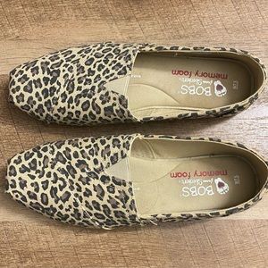 Bobs Memory Foam Cheetah Print